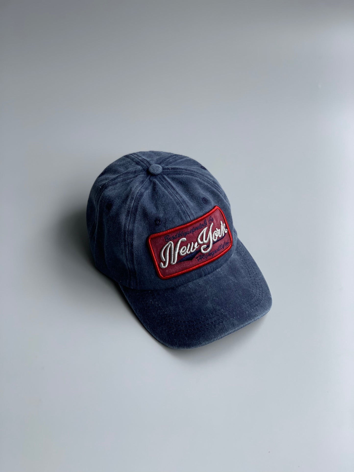 New York denim cap