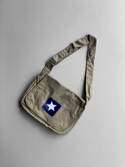 canvas star messenger bag