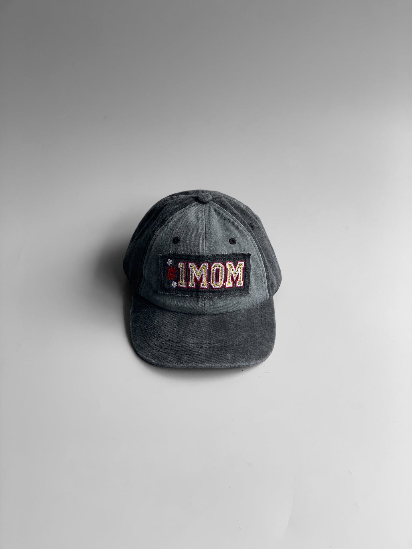 1 MOM denim cap