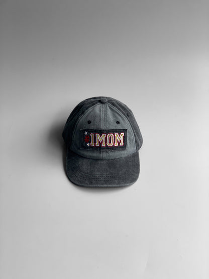 1 MOM denim cap