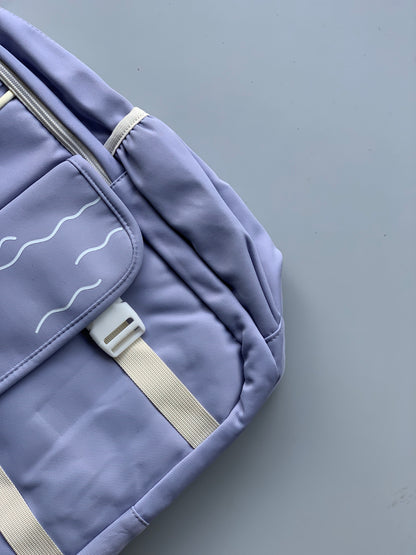 lavender aesthetic imp backpack