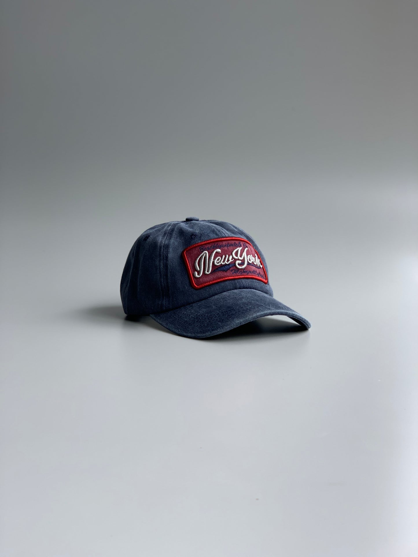 New York denim cap