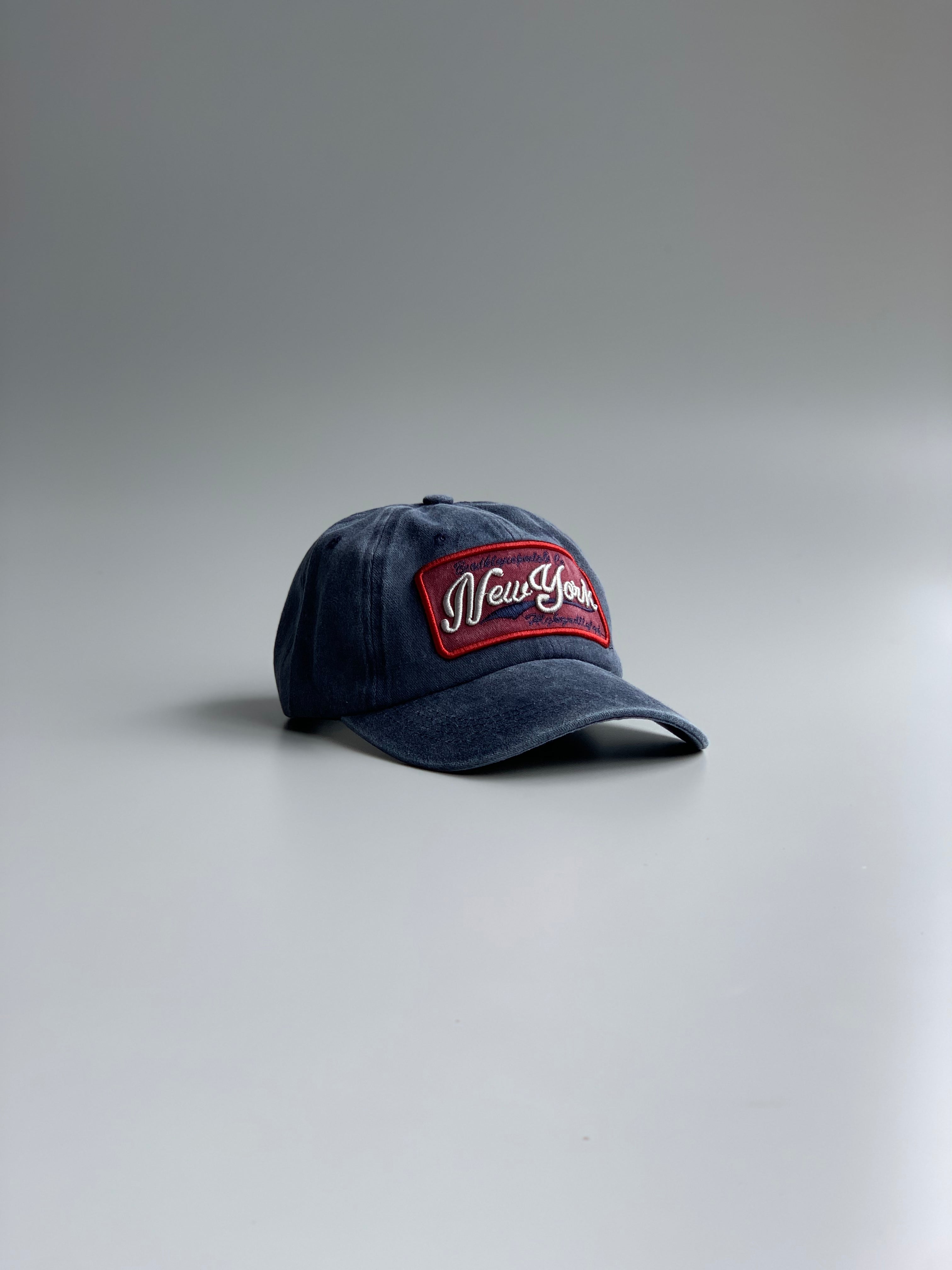 New York denim cap