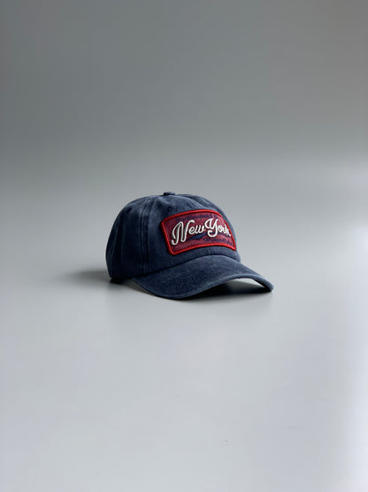 New York denim cap