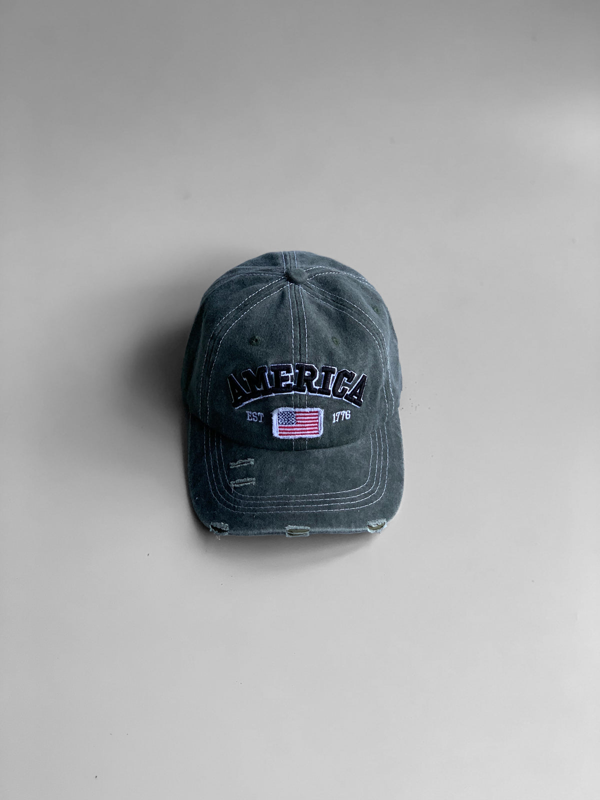 AMERICA EST denim cap