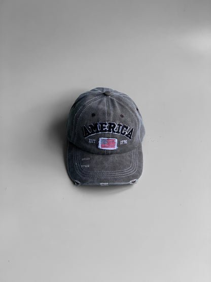 AMERICA EST denim cap