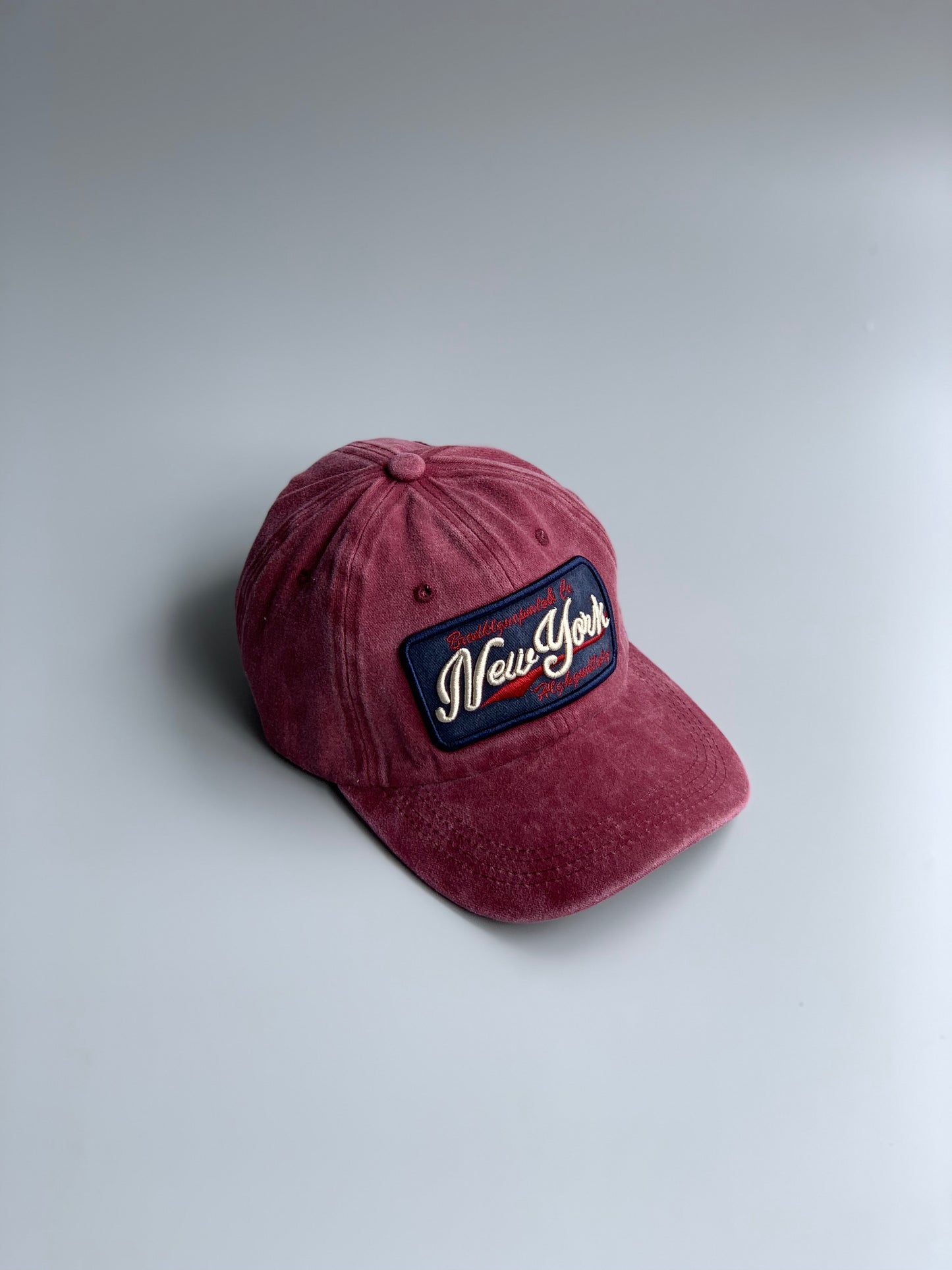 New York denim cap