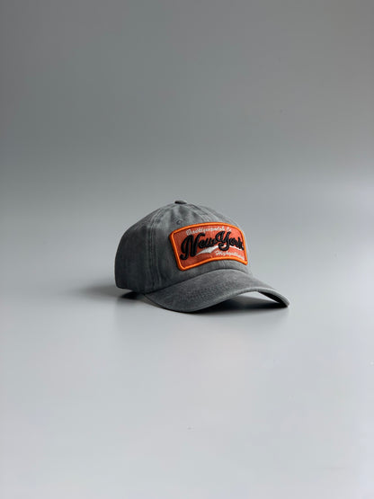 New York denim cap