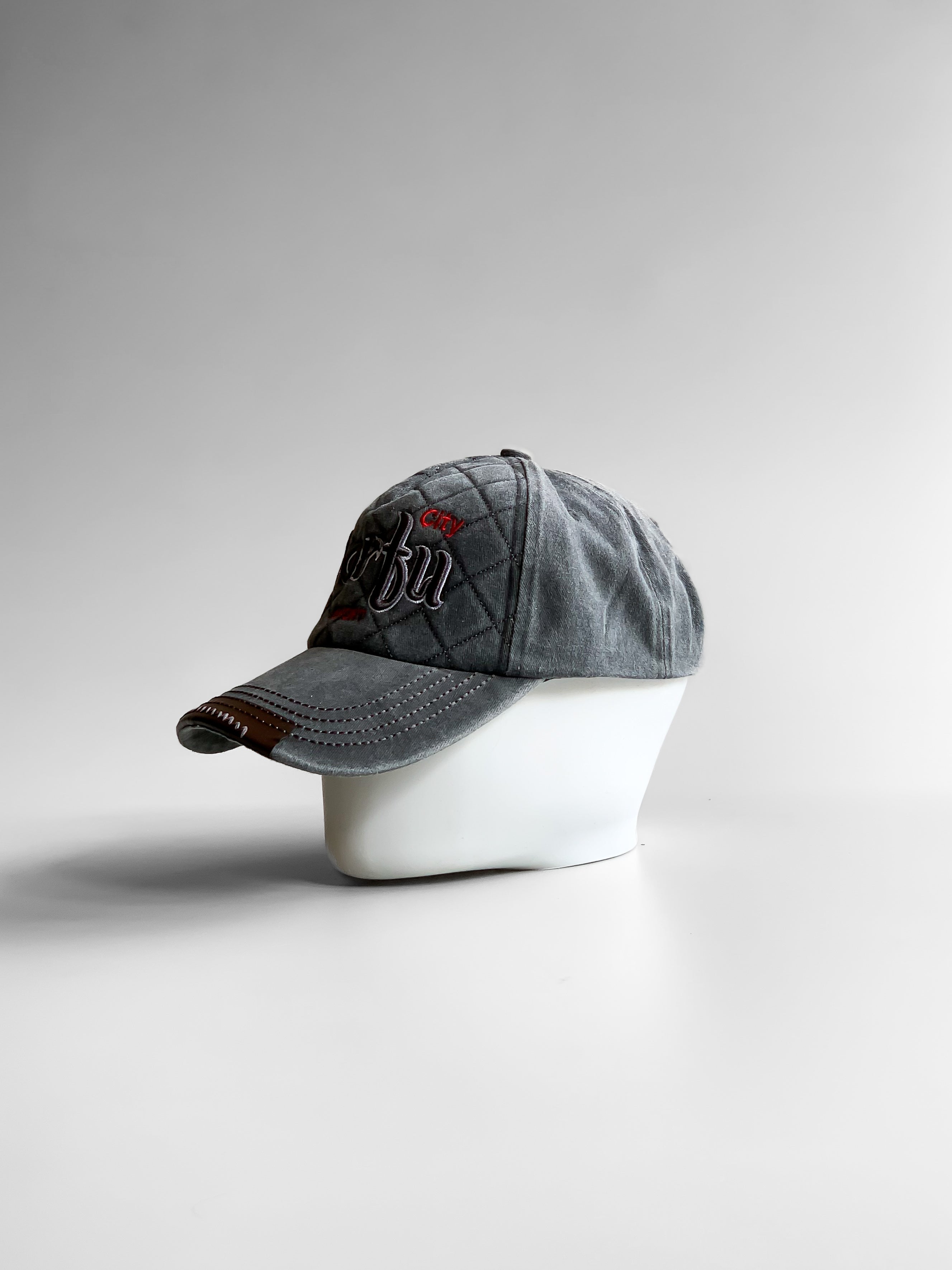 Corfu Olive Denim Cap