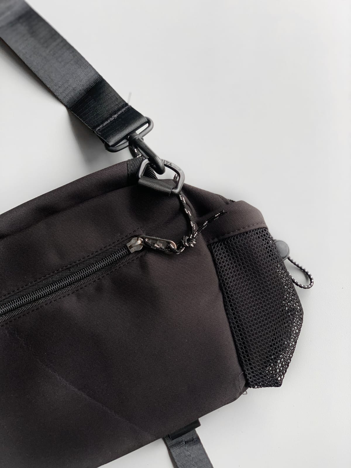 Feather Messenger Bag
