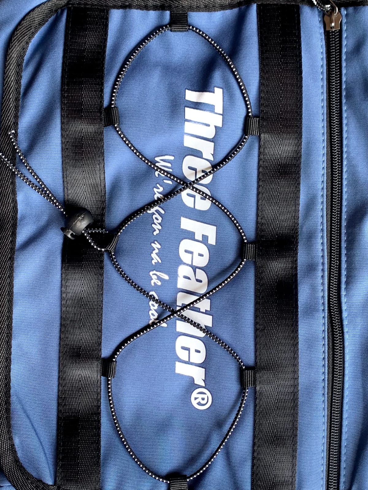 Three feather Messenger Bag