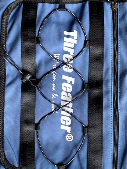 Three feather Messenger Bag