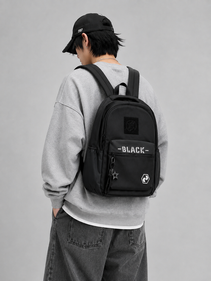Black Vintage Imp Backpack